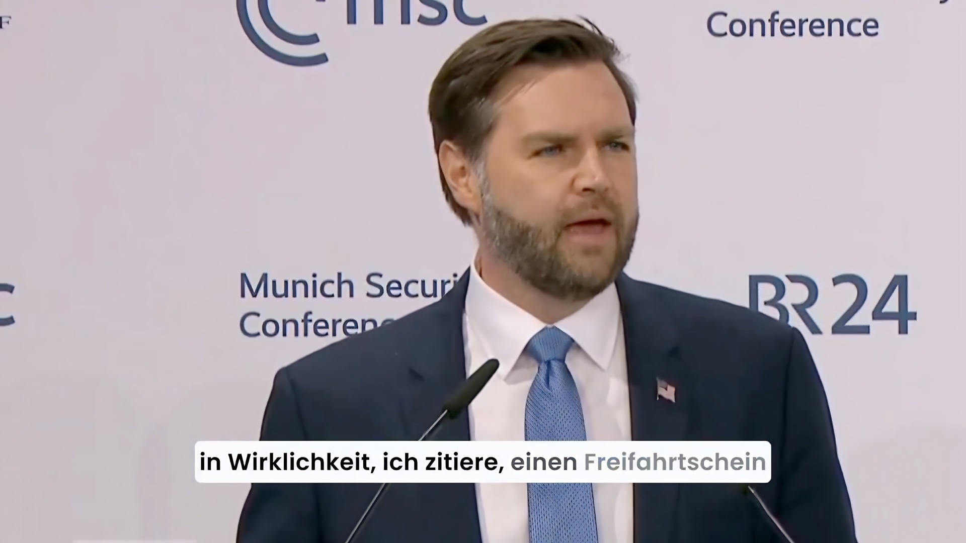 Munich Bombshell: U.S. Vice President Vance Slams European Democracy