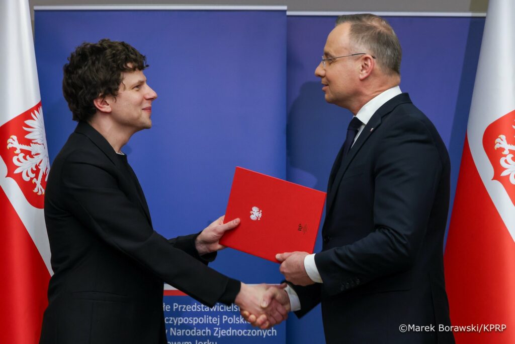 Jesse Eisenberg Granted Polish Citizenship